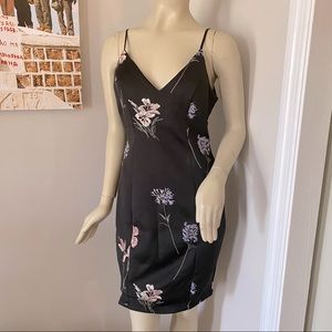 Floral Embroidered Mini Dress
